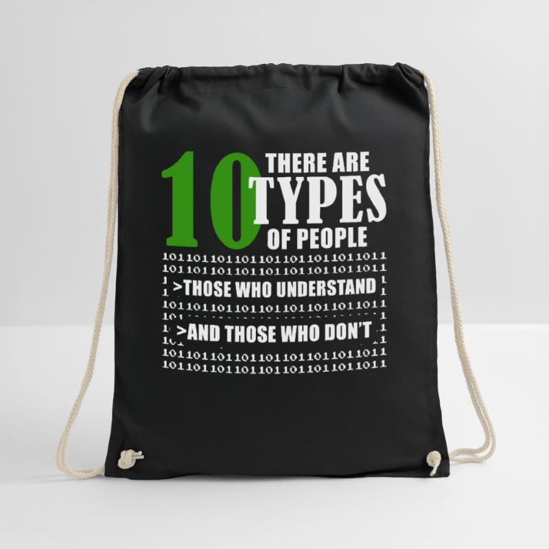Binary Code Funny Programmer Saying Coding Turnbeutel