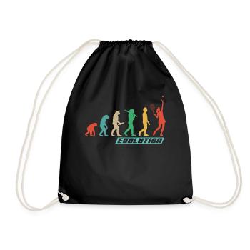 Vêtements de tennis pour les joueuses de tennis femmes filles - Sac de sport léger - noir - Devant
