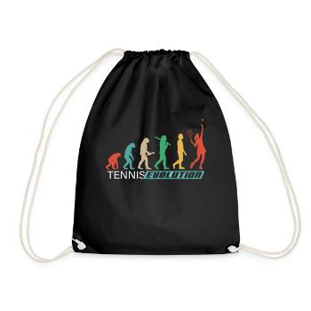 Vêtements de tennis pour les joueuses de tennis femmes filles - Sac de sport léger - noir - Devant