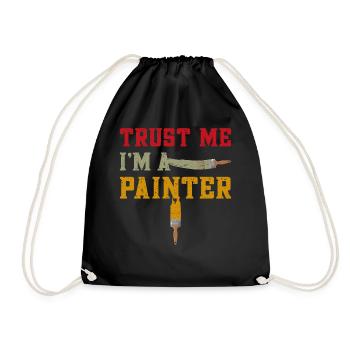 House Painter Decorator Trust Me - Turnbeutel - Schwarz - Vorne
