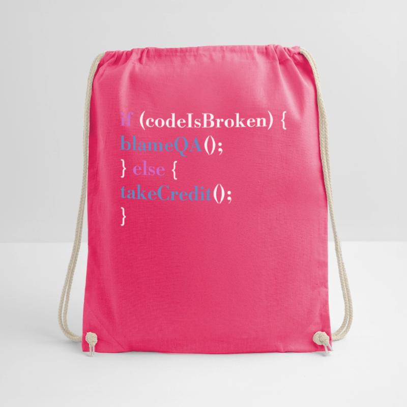 Programmer QA Saying Computer Programming Turnbeutel