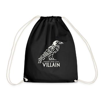 Lilith, Demon, Gothic, Mythology, Folklore, - Drawstring Bag - black - Front