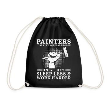House Painter Decorator Painters - Drawstring Bag - black - Front