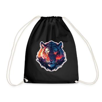 Tiger Wildcat Tiger Baby Baby Tiger Africa - Sac de sport léger - noir - Devant