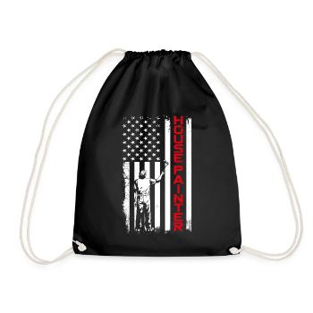 House Painter Decorator American - Drawstring Bag - black - Front