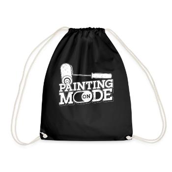 House Painter Decorator Painting - Turnbeutel - Schwarz - Vorne
