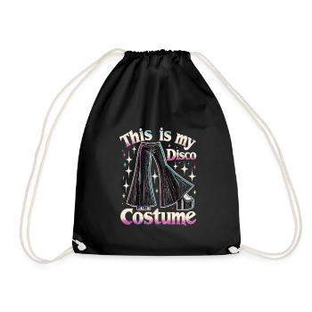 C’est mon costume de disco - Sac de sport léger - noir - Devant