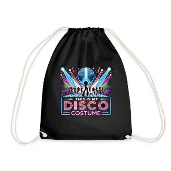 C’est mon costume de disco - Sac de sport léger - noir - Devant