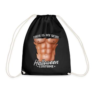 This Is My Sexy Halloween Costume Halloween Funny - Turnbeutel - Schwarz - Vorne