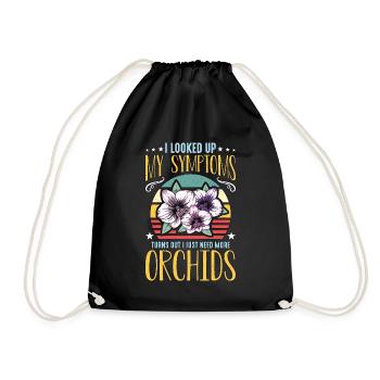 Orchidées J’ai recherché mes symptômes Orchid Grower - Sac de sport léger - noir - Devant