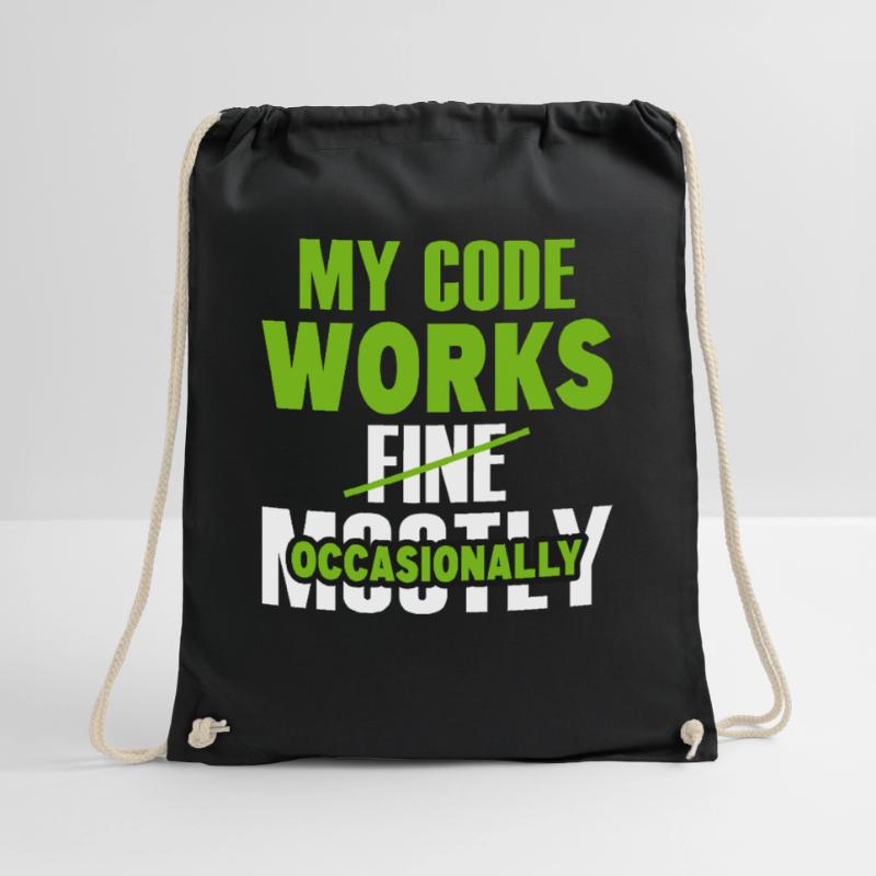 Funny My Code Works Computer Programmer Funny Prog Turnbeutel