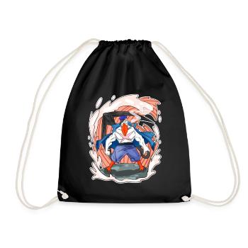 Mouette - Sac de sport léger - noir - Devant
