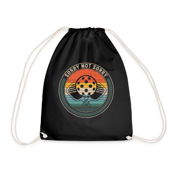 Chemise de pickleball, désolé pas désolé Tee, cadeau pour - Sac de sport léger - noir - Devant