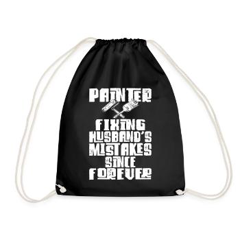 House Painter Decorator Painter - Drawstring Bag - black - Front