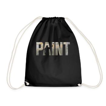 House Painter Decorator Paint - Turnbeutel - Schwarz - Vorne