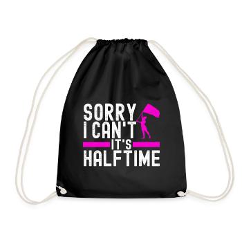 Drapeau agitant la fanfare garde de couleur - Sac de sport léger - noir - Devant