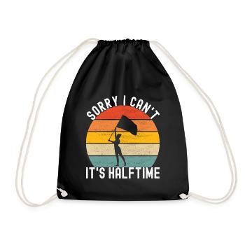 Drapeau agitant la fanfare garde de couleur - Sac de sport léger - noir - Devant