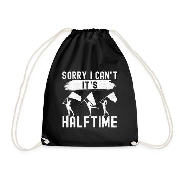 Drapeau agitant la fanfare garde de couleur - Sac de sport léger - noir - Devant