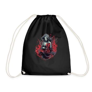 Violoncelliste, violoncelliste-musicien, musique de collo - Sac de sport léger - noir - Devant