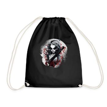 Violoncelliste, violoncelliste-musicien, musique de collo - Sac de sport léger - noir - Devant