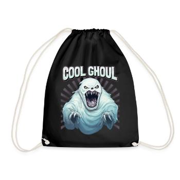 Horreur Zombie, Monstre Goule Drôle Dire - Sac de sport léger - noir - Devant