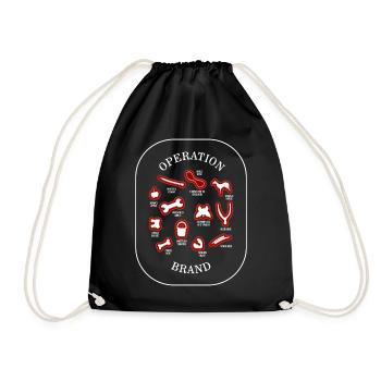 Chemise d’écrivain, Opération Brand Writers Cramp - Sac de sport léger - noir - Devant