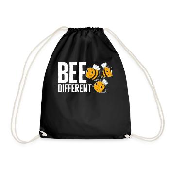 Chemise d’apiculteur, abeille Different Tee, cadeau pour abeille - Sac de sport léger - noir - Devant