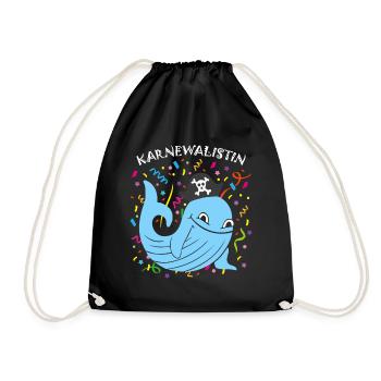 Cologne Carnival Carnival Confetti Carnival Performer - Drawstring Bag - black - Front
