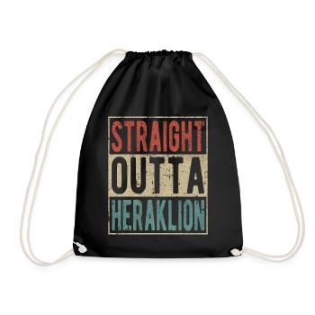 Tout droit sorti d’Héraklion - Sac de sport léger - noir - Devant