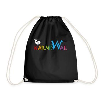 Carnival Carnival Confetti Costume Replacement Jecken - Drawstring Bag - black - Front