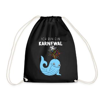 I'm a Carnival, Carnival, Confetti, Pirate, - Drawstring Bag - black - Front