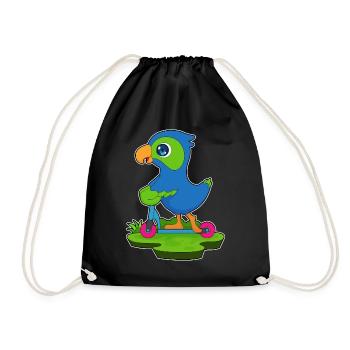 Trottinette Perroquet - Sac de sport léger - noir - Devant