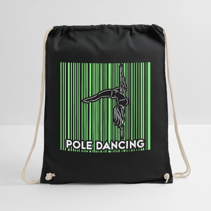 Pole Dance Dancer, Pole Dance, Pole Dancing Drawstring Bag