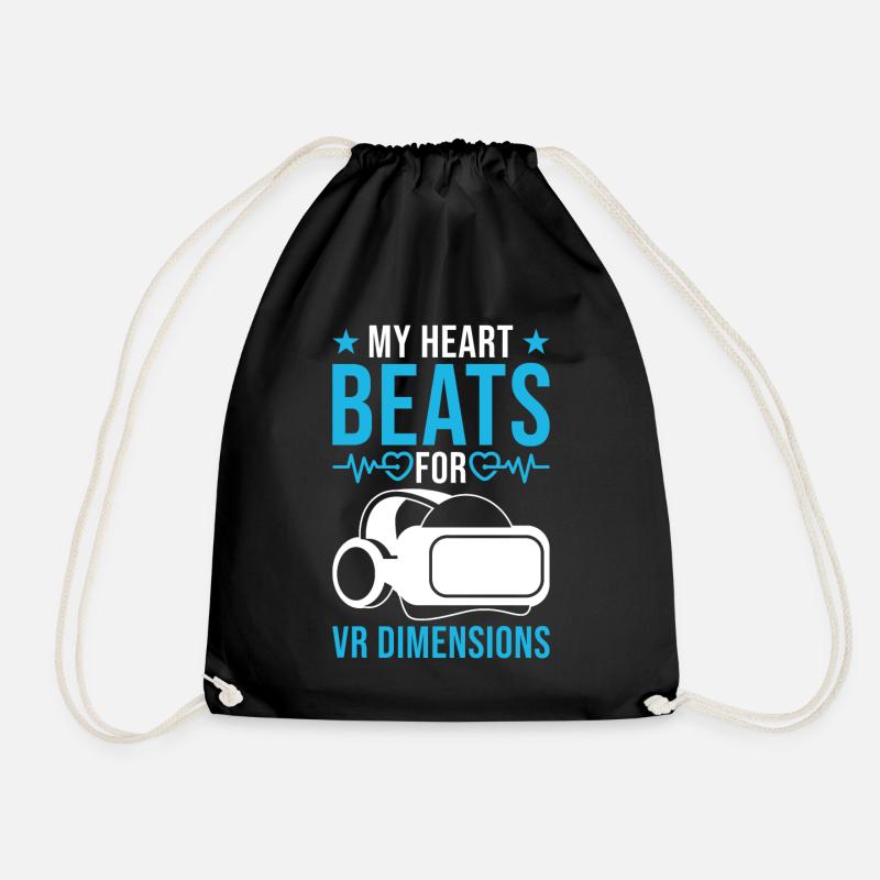 VR Gaming Réalité virtuelle VR Gamer - Sac de sport léger - noir