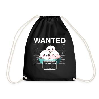 Glace Kawaii Mochi Dessert Japonais Japon - Sac de sport léger - noir - Devant