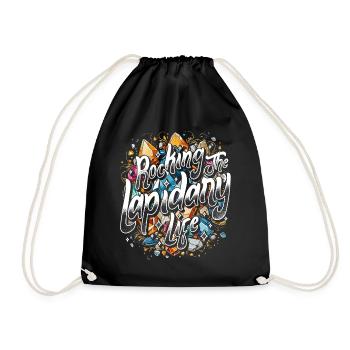 Secouer la vie lapidaire Lapidistes Lapidaristes - Sac de sport léger - noir - Devant