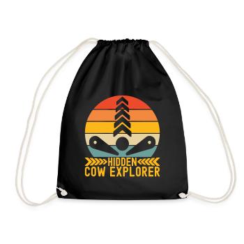 Pinball Flipper - Drawstring Bag - black - Front