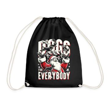 Chiens pour tous Propriétaires de chiens - Sac de sport léger - noir - Devant