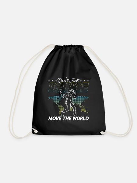 Les mouvements de danse ne se contentent pas de faire bouger la piste de danse - Sac de sport léger - noir