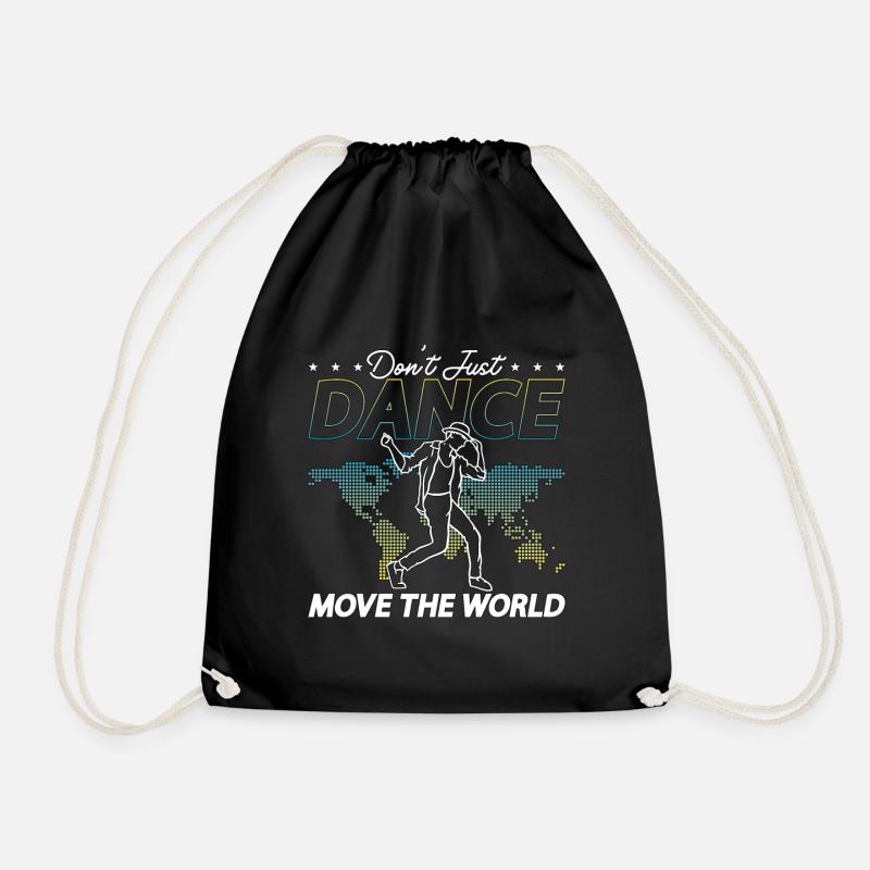 Les mouvements de danse ne se contentent pas de faire bouger la piste de danse - Sac de sport léger - noir