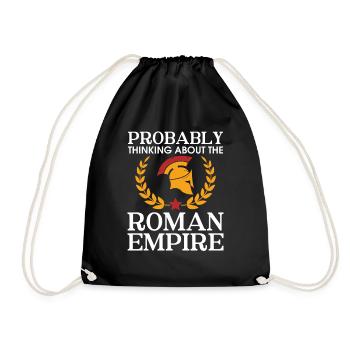 Penser l’Empire romain - Römisches Reich - Sac de sport léger - noir - Devant