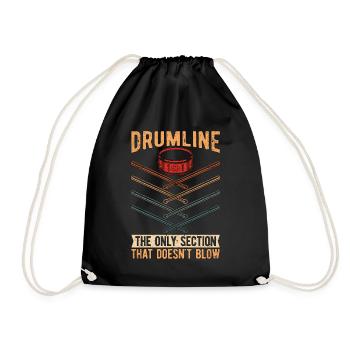 Drumline La seule section qui Percussion Batteur - Sac de sport léger - noir - Devant