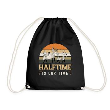 Drumline Half Time est notre fanfare Time Drums - Sac de sport léger - noir - Devant