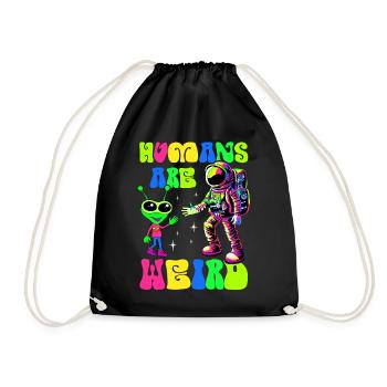 Extraterrestre, OVNI, UAP, espace, Objet volant spatial - Sac de sport léger - noir - Devant