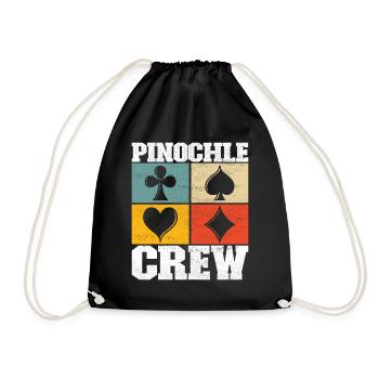 Binokel Pinochle - Sac de sport léger - noir - Devant