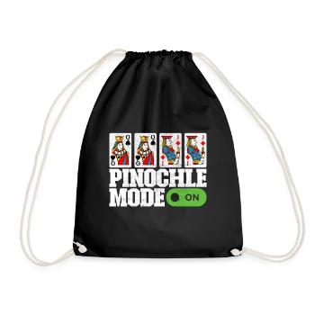 Jumelles Pinochle - Sac de sport léger - noir - Devant