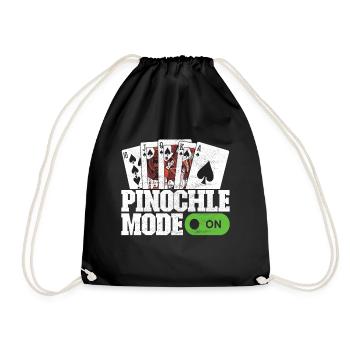 Binokel Pinochle - Sac de sport léger - noir - Devant