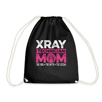 Xray Technician Mom The Idol Technician Xray Tech - Drawstring Bag - black - Front