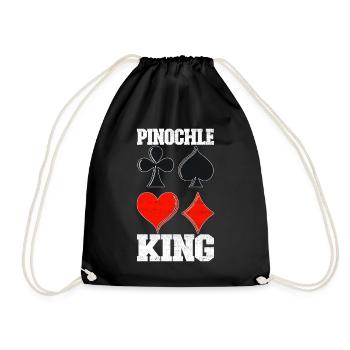 Jumelles Pinochle - Sac de sport léger - noir - Devant