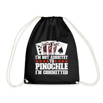 Jumelles Pinochle - Sac de sport léger - noir - Devant